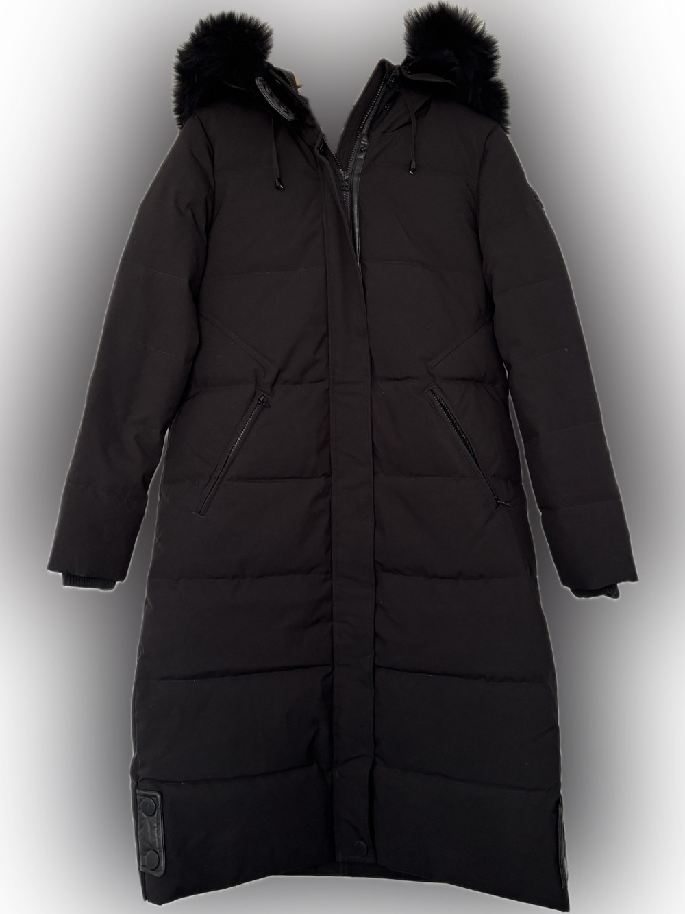 Pristine Condition Rudsak Over The Knee Parka with Fur Hood